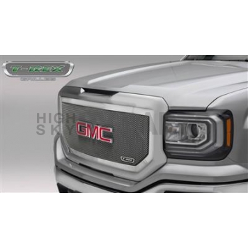 T-Rex Truck Products Grille Insert - Mesh Rectangular Polished Stainless Steel - 54213
