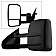 Xtune Exterior Towing Mirror Electric Rectangular Single - 9935411