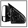 Xtune Exterior Towing Mirror Electric Rectangular Single - 9935411
