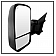Xtune Exterior Towing Mirror Electric Rectangular Single - 9935411