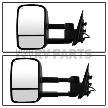 Xtune Exterior Towing Mirror Electric Rectangular Single - 9935411-4