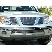 T-Rex Truck Products Grille Insert - Horizontal Bar Polished Aluminum - 21760