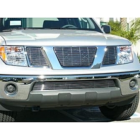 T-Rex Truck Products Grille Insert - Horizontal Bar Polished Aluminum - 21760