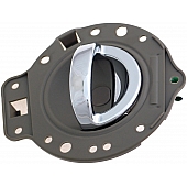 Help! By Dorman Interior Door Handle - Paddle Plastic Beige Housing With Silver Lever Single - 83985