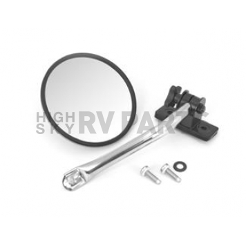 Rugged Ridge Exterior Mirror Manual Round Single - 1102611
