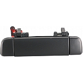 Help! By Dorman Exterior Door Handle - Plastic Black Single - 93853