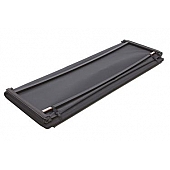 Lund International Tonneau Cover Soft Folding Black Matte Canvas/ Twill Weaved Fabric - 95849