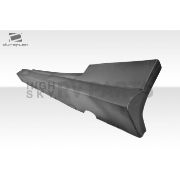 Extreme Dimensions Side Skirt - Primered Fiberglass Reinforced Plastic Black Set of 2 - 109022-1