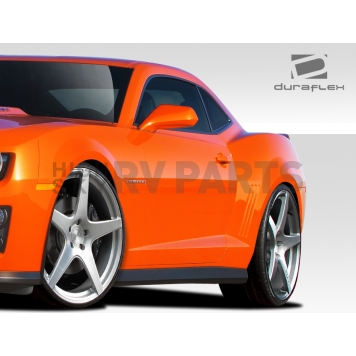 Extreme Dimensions Side Skirt - Primered Fiberglass Reinforced Plastic Black Set of 2 - 109022-4