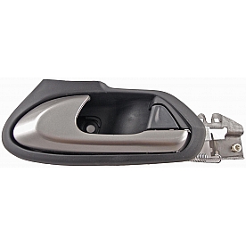 Help! By Dorman Interior Door Handle - Plastic Black Housing With Silver Lever Single - 81429