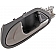 Help! By Dorman Interior Door Handle - Plastic Black Housing With Silver Lever Single - 81429