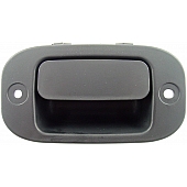 Help! By Dorman Interior Door Handle - Paddle Plastic Black Single - 82080