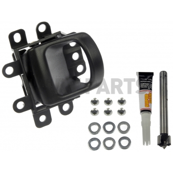 Help! By Dorman Interior Door Handle - Paddle Plastic Black Single - 80616-2