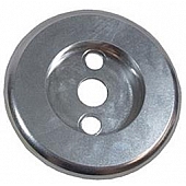 Taylor Cable Windshield Bump Stop Trim Aluminum Black - 700140