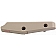 Help! By Dorman Interior Door Handle - OEM Plastic Cashmere Single - 82084