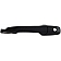 Help! By Dorman Exterior Door Handle - Plastic Black Single - 90760