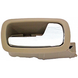Help! By Dorman Interior Door Handle - Plastic Beige Housing With Silver Lever Single - 81855