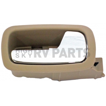 Help! By Dorman Interior Door Handle - Plastic Beige Housing With Silver Lever Single - 81855