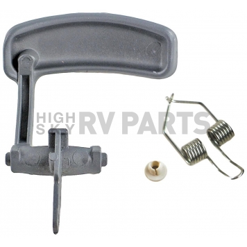 Help! By Dorman Interior Door Handle - Lever Plastic Gray Single - 725MX-1