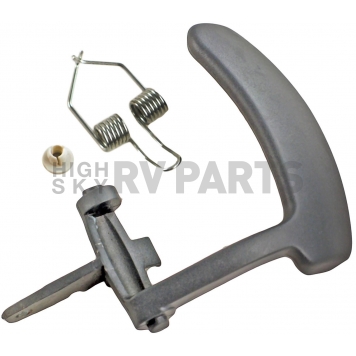 Help! By Dorman Interior Door Handle - Lever Plastic Gray Single - 725MX-2
