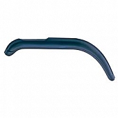 Omix-Ada Fender Flare - Black Thermoplastic Single - 1160103