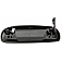 Help! By Dorman Exterior Door Handle - OEM Black Single - 735MX