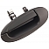 Help! By Dorman Exterior Door Handle - Plastic Black Single - 90787