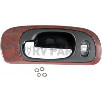 Help! By Dorman Interior Door Handle - Lever Carbon Fiber Housing With Plastic Lever Single - 82094