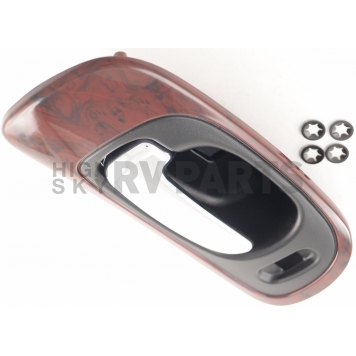 Help! By Dorman Interior Door Handle - Lever Carbon Fiber Housing With Plastic Lever Single - 82094-2
