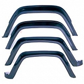 Omix-Ada Fender Flare - Black Thermoplastic Set Of 4 - 1160501
