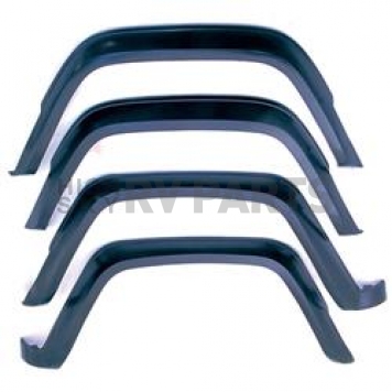 Omix-Ada Fender Flare - Black Thermoplastic Set Of 4 - 1160501