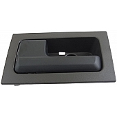 Help! By Dorman Interior Door Handle - Plastic Gray Housing With Black Lever Single - 90824