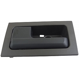 Help! By Dorman Interior Door Handle - Plastic Gray Housing With Black Lever Single - 90824