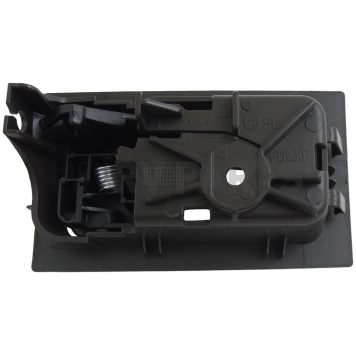 Help! By Dorman Interior Door Handle - Plastic Gray Housing With Black Lever Single - 90824-1