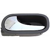 Help! By Dorman Interior Door Handle - Lever Plastic Gray Housing With Silver Lever Single - 81864
