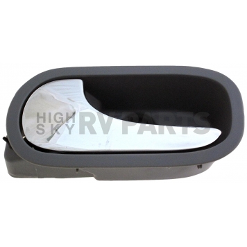 Help! By Dorman Interior Door Handle - Lever Plastic Gray Housing With Silver Lever Single - 81864