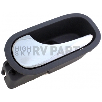 Help! By Dorman Interior Door Handle - Lever Plastic Gray Housing With Silver Lever Single - 81864-2