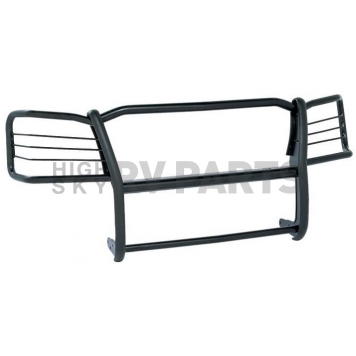 Black Horse Offroad Grille Guard 1-1/4 Inch Black Powder Coated Steel - 7A037400MA-1