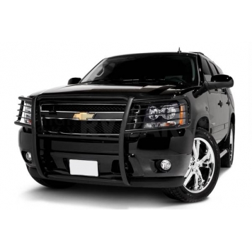 Black Horse Offroad Grille Guard 1-1/4 Inch Black Powder Coated Steel - 7A037400MA-3