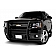 Black Horse Offroad Grille Guard 1-1/4 Inch Black Powder Coated Steel - 7A037400MA