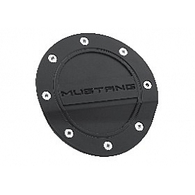 Drake Automotive Fuel Door - Round ABS Plastic With Stainless Steel Hardware - Z6640526MA