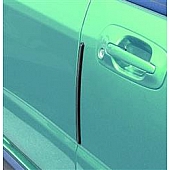 Pacer Performance Door Edge Guard Set - Plastic Black 10 Inch - 25540
