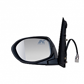 K-Source Exterior Mirror Power OEM Black Single - 63054H