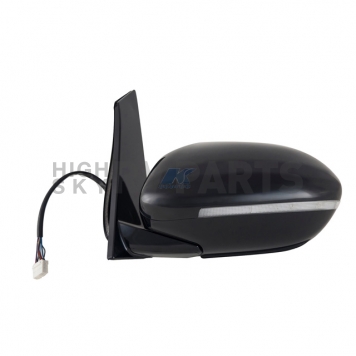 K-Source Exterior Mirror Power OEM Black Single - 63054H-1