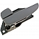 Help! By Dorman Interior Door Handle - Lever Plastic Gray Single - 83442