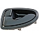 Help! By Dorman Interior Door Handle - Lever Plastic Gray Single - 83444