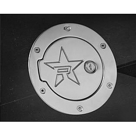 RBP (Rolling Big Power) Fuel Door - Aluminum Round - 6050PLRX2