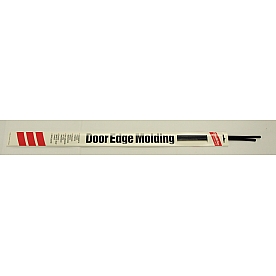 Cowles Products Door Edge Guard Set - PVC Plastic Black 27 Inch - 39271