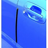 Pacer Performance Door Edge Guard Set - Matte Plastic Clear 10 Inch - 25542