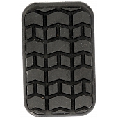 Help! By Dorman Brake Pedal Pad - Rubber Black OE Replacement - 20786